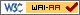 Icona di conformità di livello doppia A secondo le specifiche di accessibilità W3C-WAI Linee guida per l'accessibilità del WEB 1.0